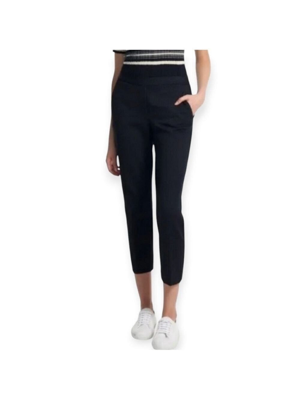 Theory Treeca Pull On Trouser Stretchy - Picture 1 of 9